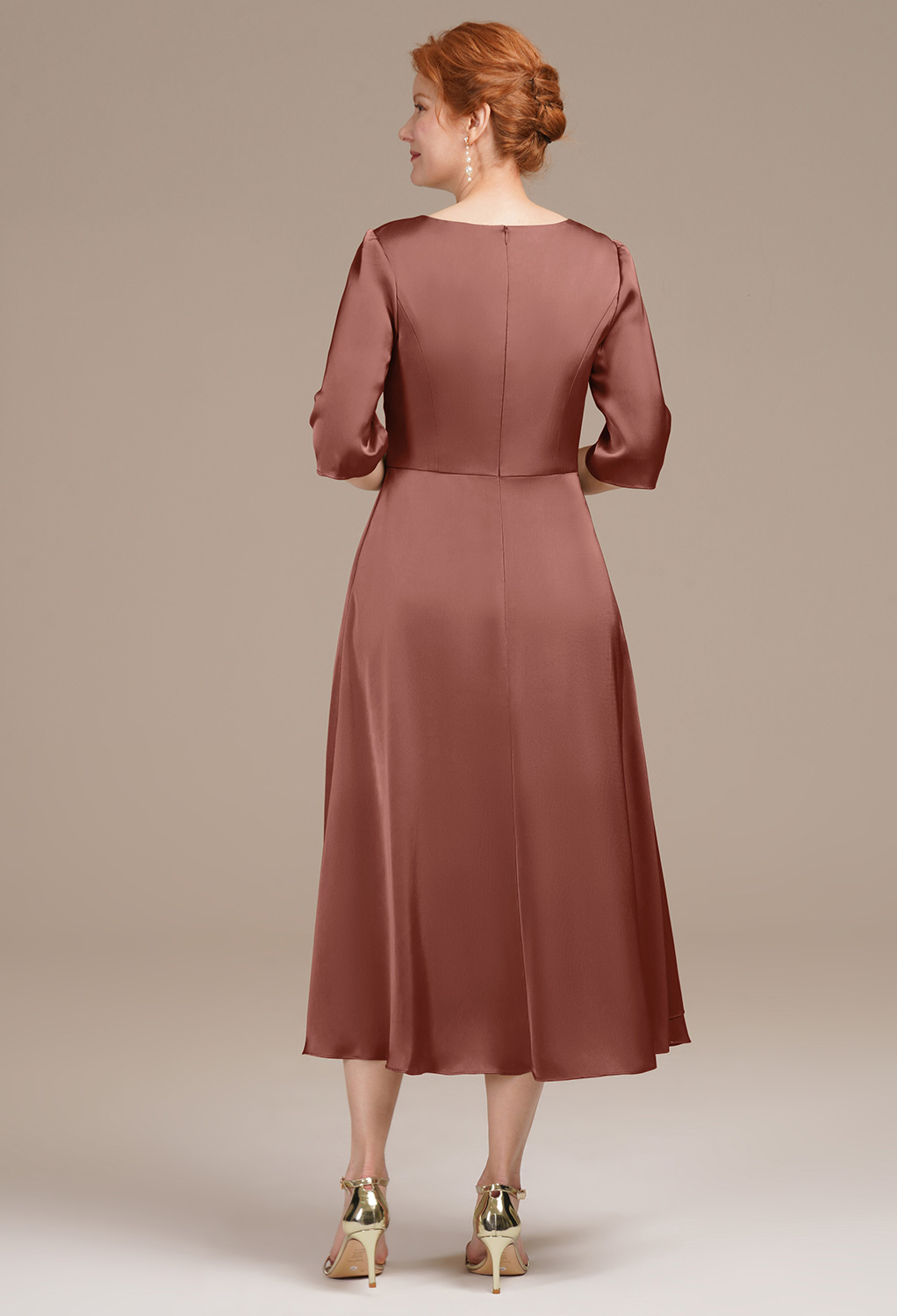 AW Zephyrine Desert Rose  Mother of the Bride Dresses